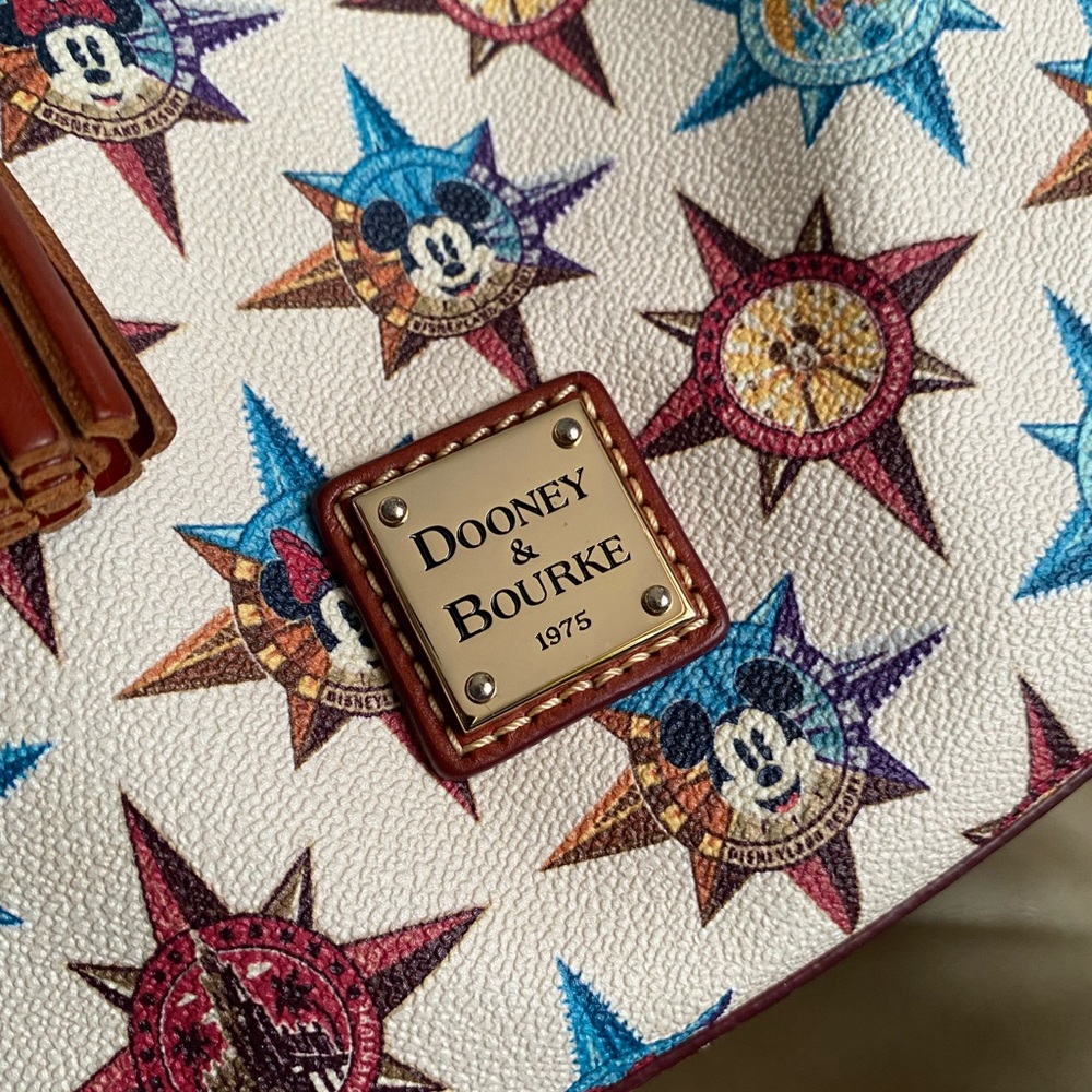 SALE! Dooney & Bourke Disney Parks Mickey Mouse Large Shoulder Bag - Picture 2 of 15